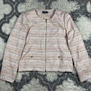 Pre-Owned Karl Lagerfeld Women’s Pink Blazer Jacket Size 16